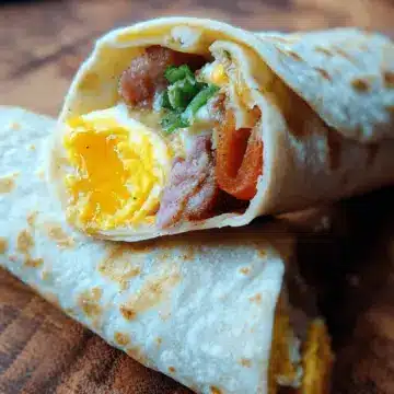 Quick Breakfast Wraps