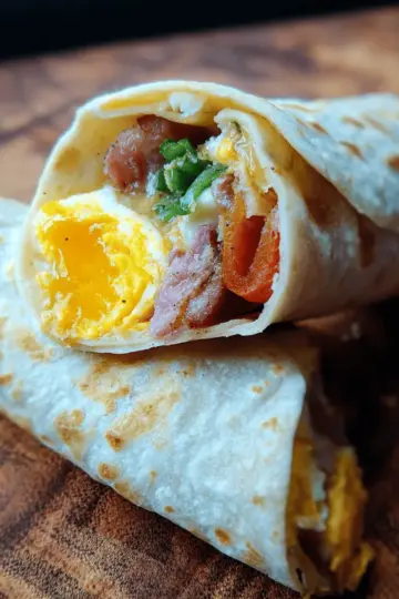 Quick Breakfast Wraps