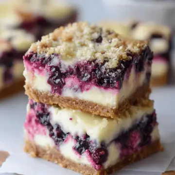 Blueberry Cream Cheese Bars