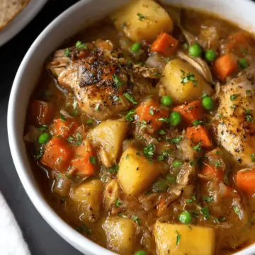 Slow Cooker Chicken Stew