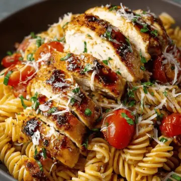 Bruschetta Chicken Pasta