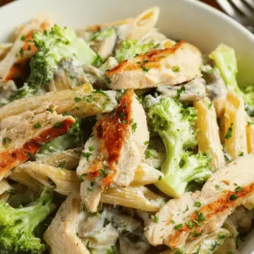Chicken and Broccoli Penne Pasta