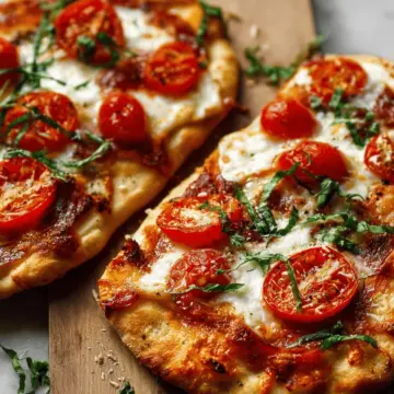 Homemade Flatbread Pizza Recipe