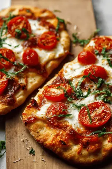Homemade Flatbread Pizza Recipe