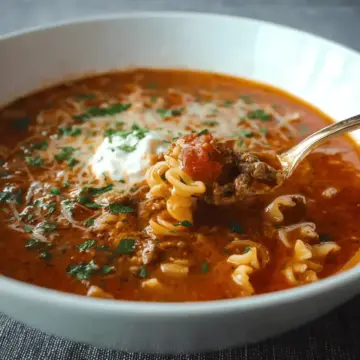 Real Lasagna Soup