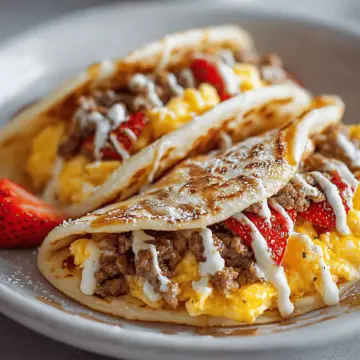 Pancake Tacos for Breakfast or Dinner