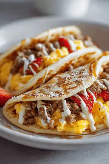 Pancake Tacos for Breakfast or Dinner