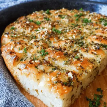 Garlic Parmesan Focaccia Bread