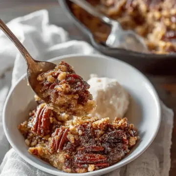 Pecan Pie Dump Cake