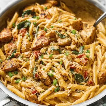 One Pot Creamy Cajun Chicken Pasta