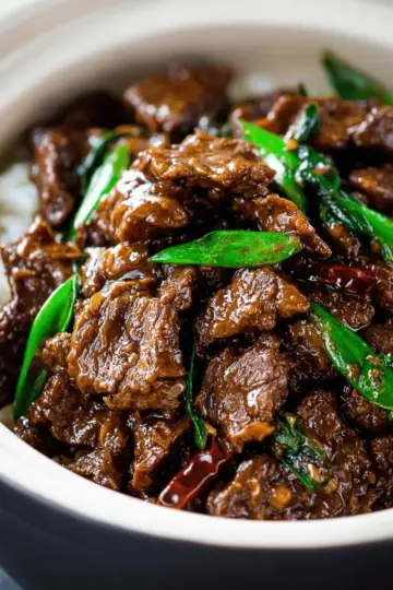 Slow Cooker Mongolian Beef