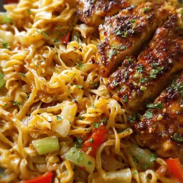 Garlic Parmesan Chicken and Pasta