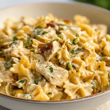 Chicken Pot Pie Pasta Recipe
