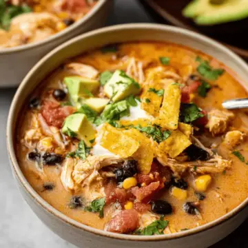 Easy Chicken Taco Soup