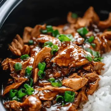 Crockpot Bourbon Chicken
