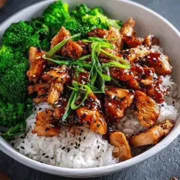 Teriyaki Chicken Rice Bowl