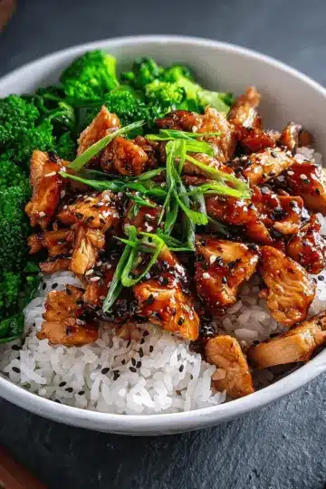 Teriyaki Chicken Rice Bowl
