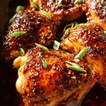 Honey Garlic Chicken Thighs