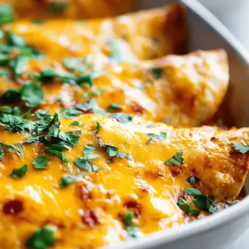 Ranch Chicken Enchiladas