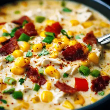 Crock Pot Chicken Corn Chowder