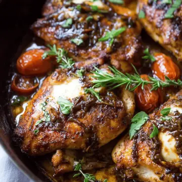One Pan Balsamic Chicken