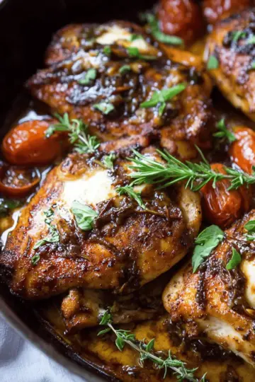 One Pan Balsamic Chicken