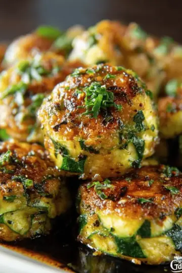 Zucchini Garlic Bites