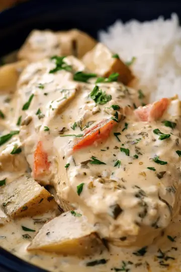 Crock Pot Creamy Ranch Chicken