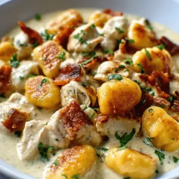 Creamy Crack Chicken Gnocchi