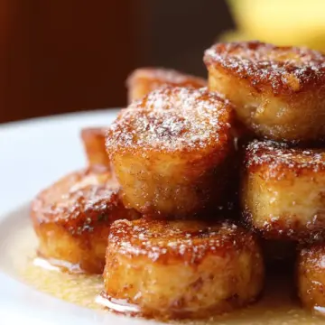 Pan Fried Cinnamon Bananas