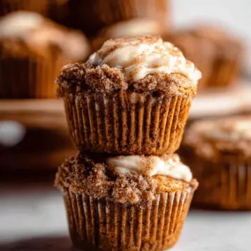 Pumpkin Cream Cheese Muffins