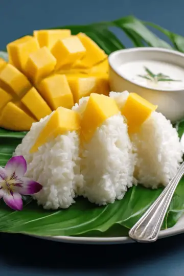 Authentique mango sticky rice