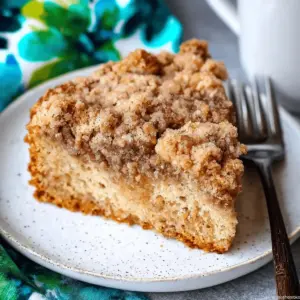 Banana Crumb Coffee Cake