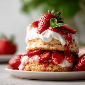 Homemade Strawberry Shortcake