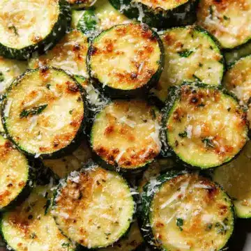 Roasted Zucchini with Parmesan