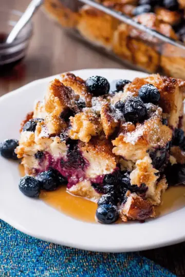 Blueberry French Toast Casserole