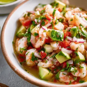 Easy Shrimp Ceviche Recipe