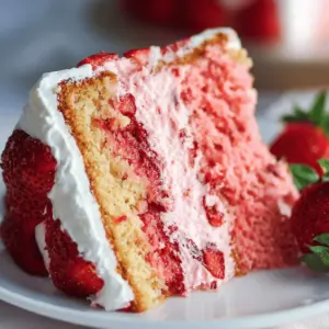 Fresh Strawberry Cake