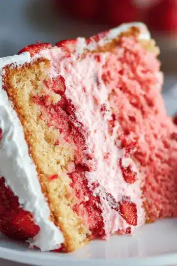 Fresh Strawberry Cake