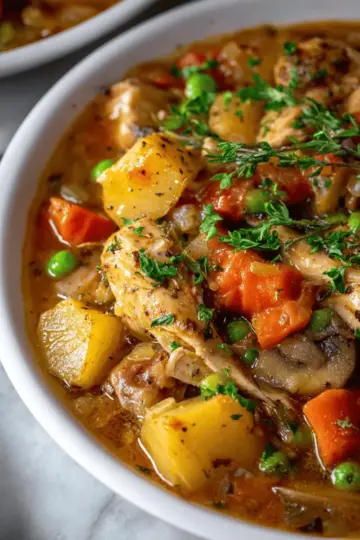 Slow Cooker Chicken Stew