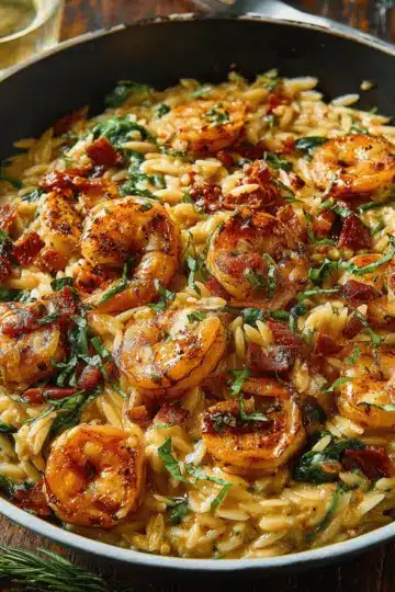 Shrimp Orzo