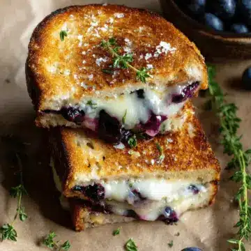 Blueberry White Cheddar Grilled Cheese