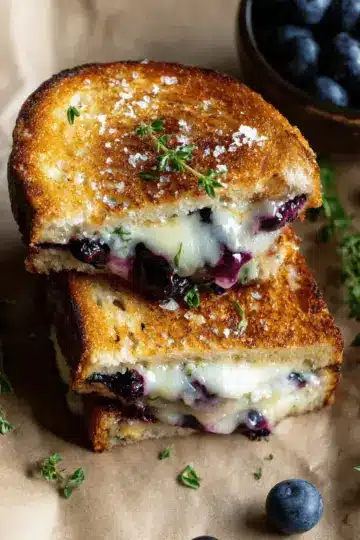 Blueberry White Cheddar Grilled Cheese