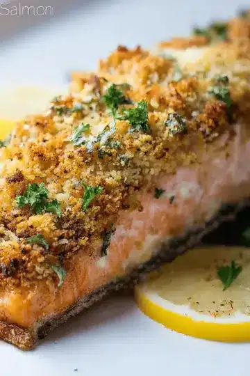Panko-Crusted Baked Salmon