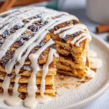 Cinnamon Roll Pancake Recipe