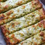 Cheesy Zucchini Breadsticks