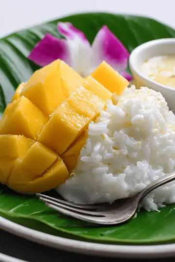 Authentique mango sticky rice