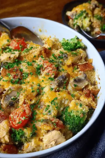 Low Carb Chicken Casserole