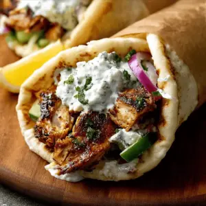 Greek Chicken Gyros recipe