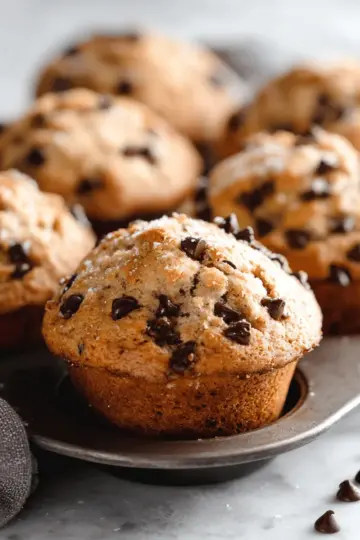 Bakery-Style Chocolate Chip Muffins
